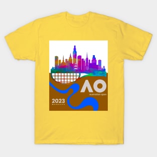 Melbourne Tennis Aaustralian Open 2023 T-Shirt